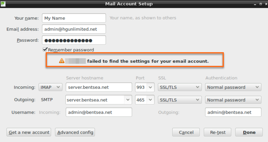 comcast incoming mail server imap